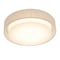 Afx Sanibel 16" LED Ceiling - White Finish Linen White Shade SAF1614LAJUD-LW - alternate 1